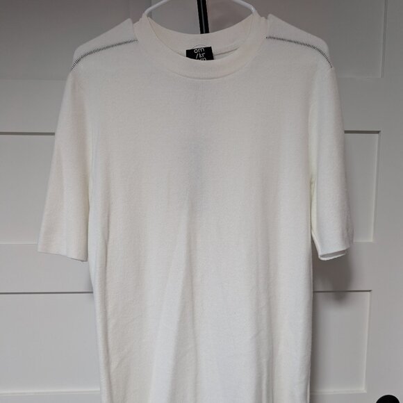 Thom Krom Small White TS LS NWT - Picture 1 of 4
